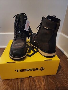 Terra Steel Toe Workboots